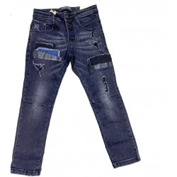 Jeans patchwork 63821-M