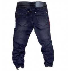 Jeans noir patch 96827-M